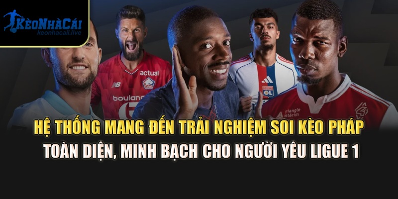Hệ thống mang đến trải nghiệm soi kèo Pháp toàn diện, minh bạch cho người yêu Ligue 1