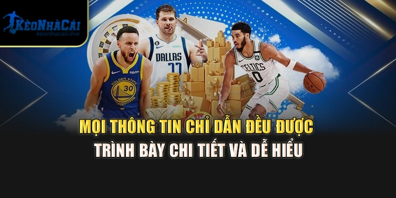 Mọi thông tin chỉ dẫn đều được trình bày chi tiết và dễ hiểu